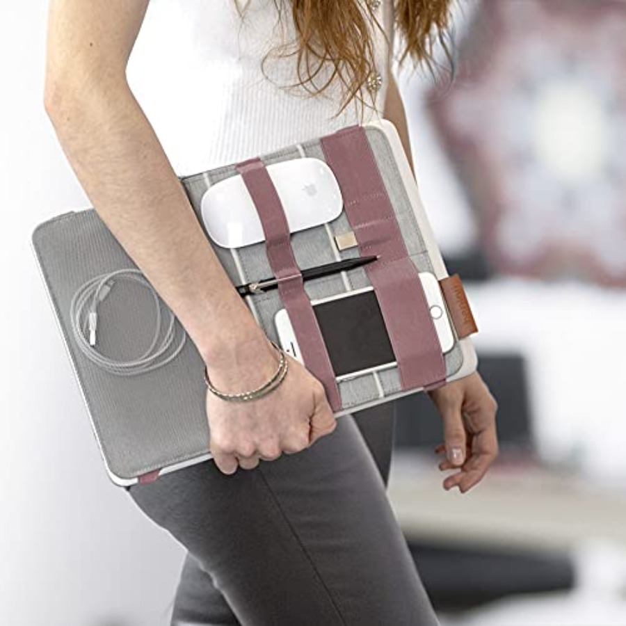 Tech Accessories For Work - FOLD Portable TECH Organizer attachable to