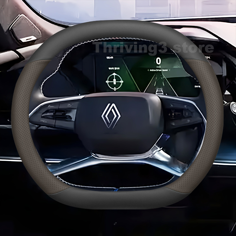 Leather Car Steering Wheel Cov - Tech Accessories Hub recensione e prezzo