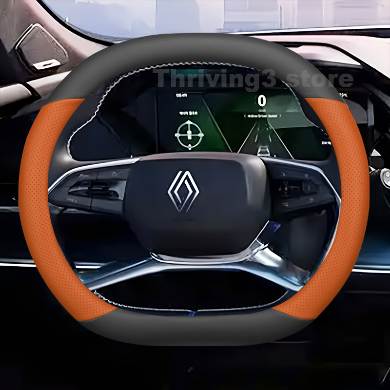Leather Car Steering Wheel Cov - Tech Accessories Hub recensione e prezzo