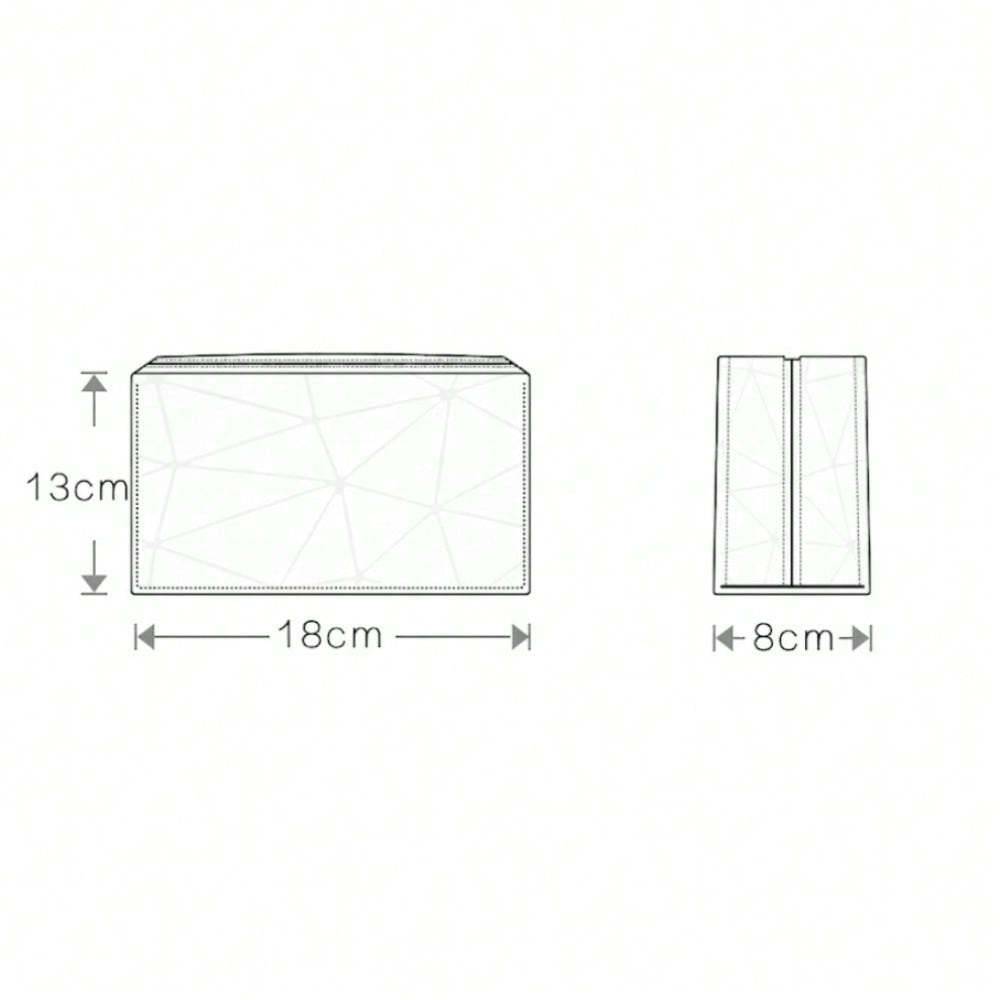 Geometric Luminous Makeup Bag  - Tech Accessories Travel Organizer Pouch recensione e prezzo
