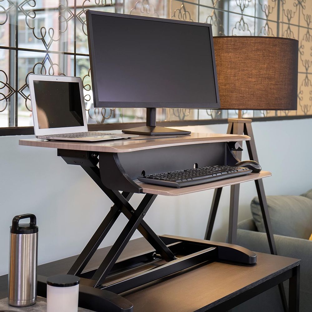 Mini Small Standing Desk Conve - Laptop Stand Bamboo recensione e prezzo