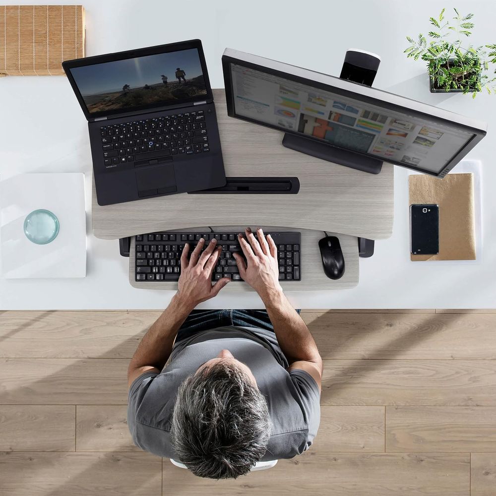 Mini Small Standing Desk Conve - Laptop Stand Bamboo recensione e prezzo