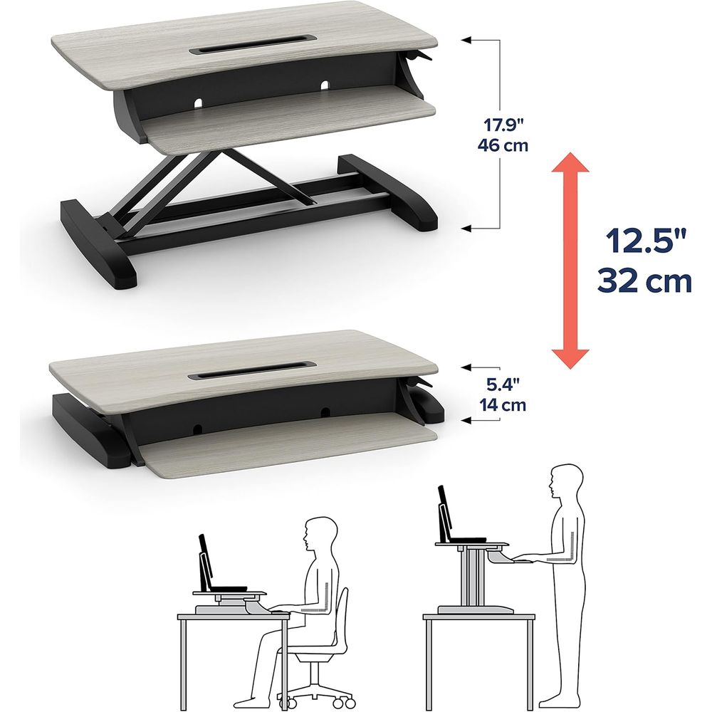 Mini Small Standing Desk Conve - Laptop Stand Bamboo recensione e prezzo