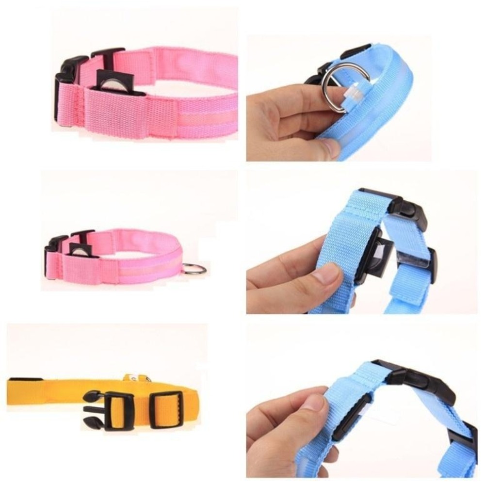 Nylon Reflective LED Dog Colla - Tech Dog Accessories recensione e prezzo
