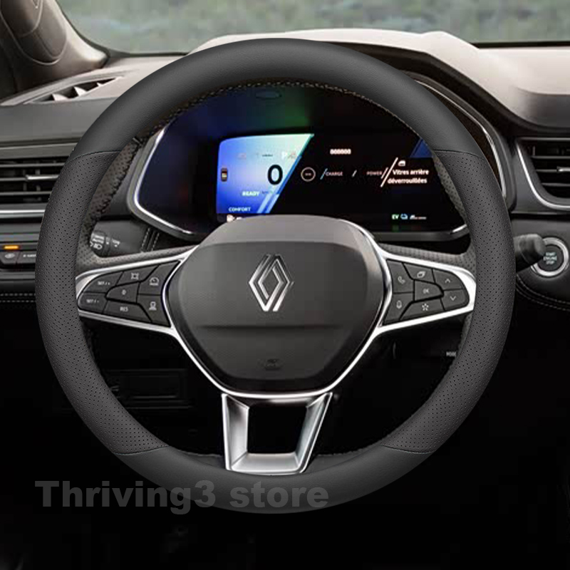 Leather Car Steering Wheel Cov - Tech Accessories Hub recensione e prezzo