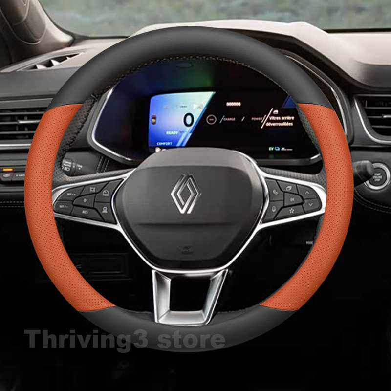 Leather Car Steering Wheel Cov - Tech Accessories Hub recensione e prezzo