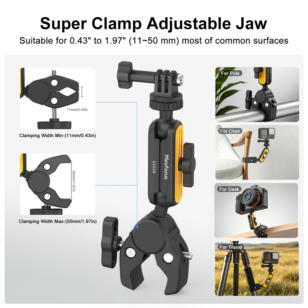 Super Clamp with 360° Dual Bal - Monitor Arm Single recensione e prezzo