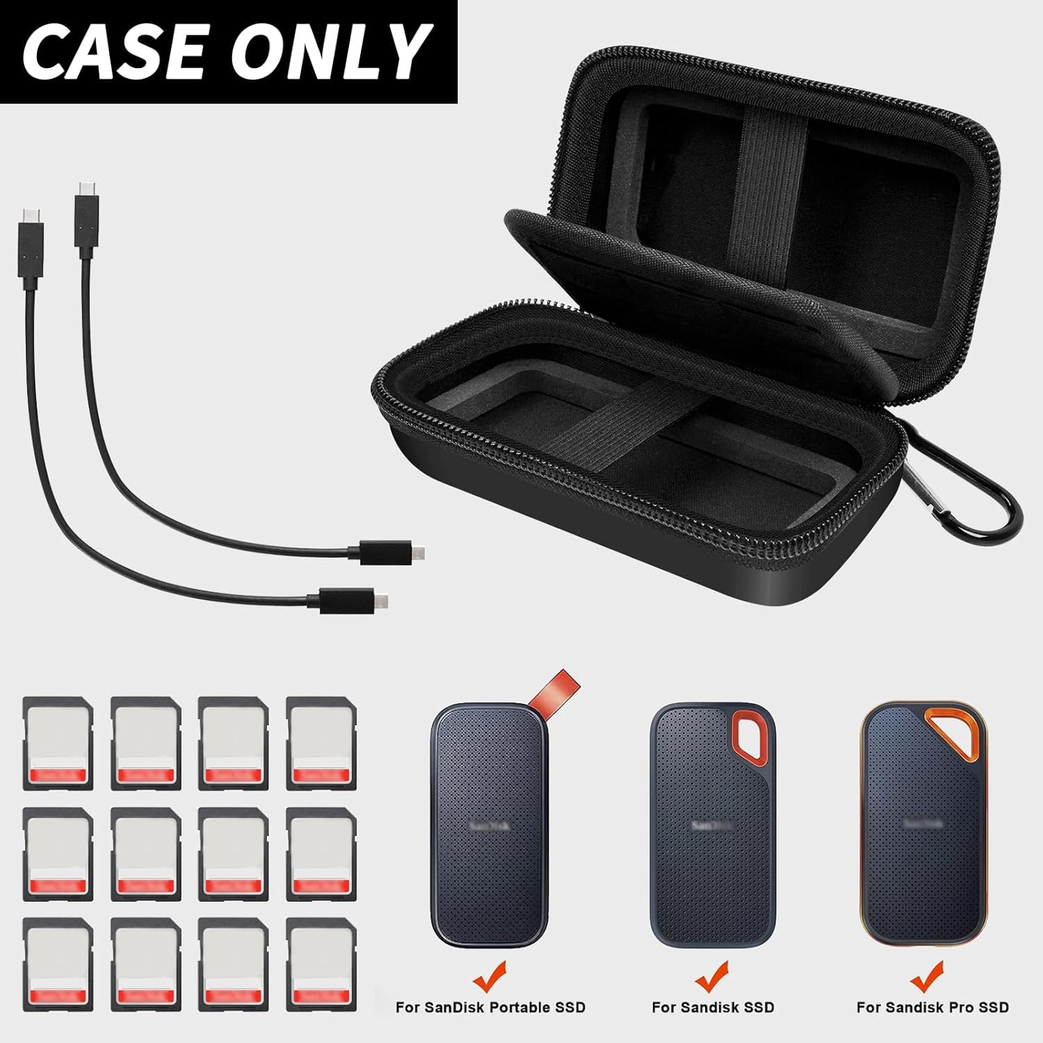 (CASE ONLY)Case Compatible wit - Portable Ssd Enclosure recensione e prezzo