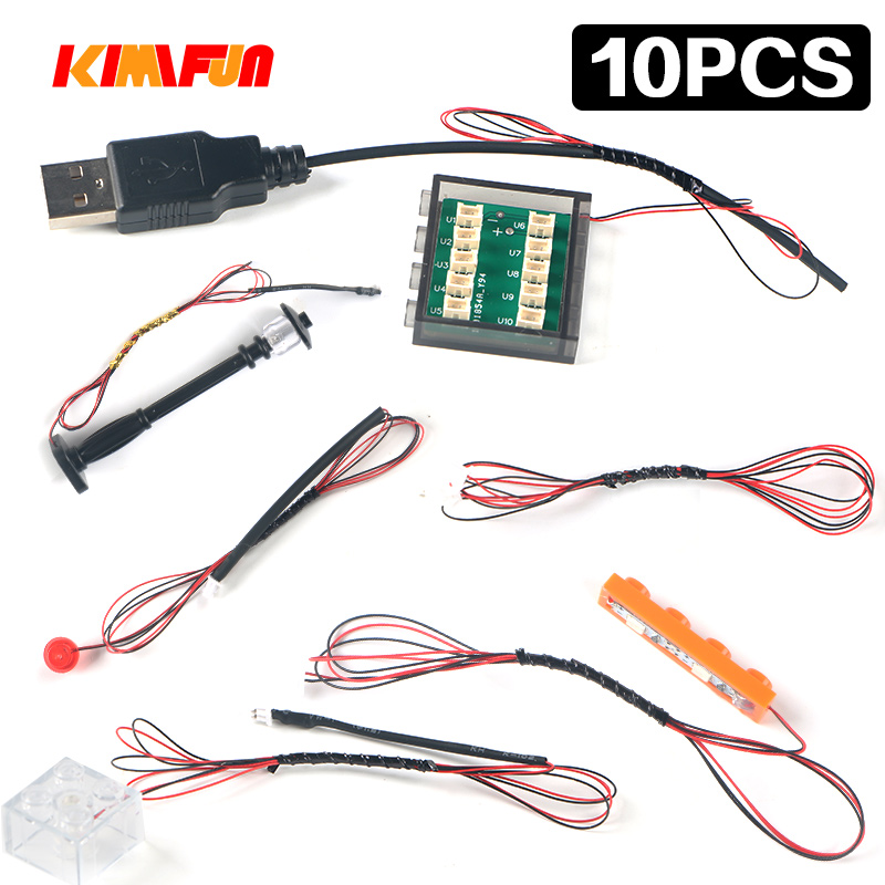 10pcs DIY LED 2pin 1X1 Buildin - Tech Accessories Hub recensione e prezzo