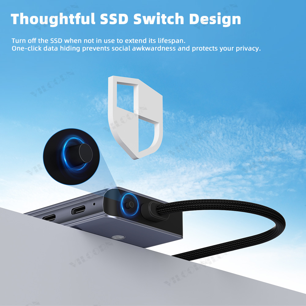 7in1 USB C Hub For MacBook Pro - Portable Ssd Enclosure recensione e prezzo