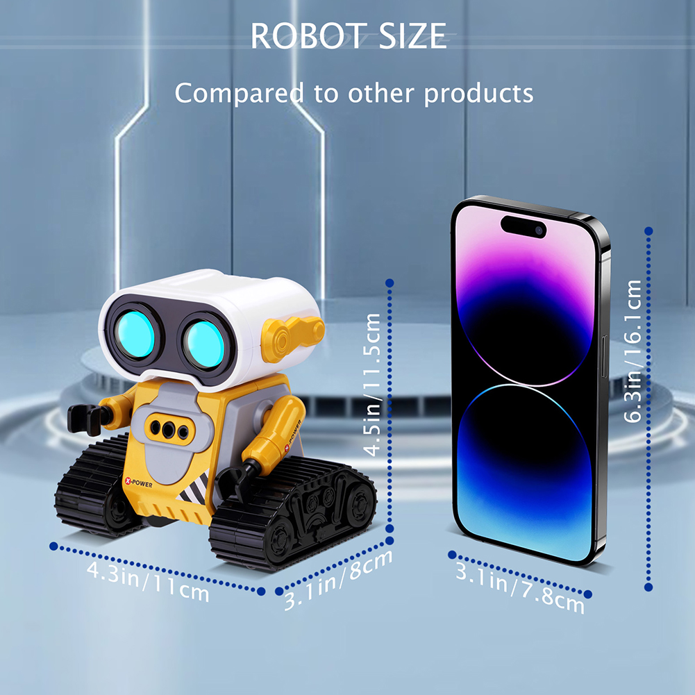 Remote Control Robot with LED  - Tech Accessories Usa recensione e prezzo