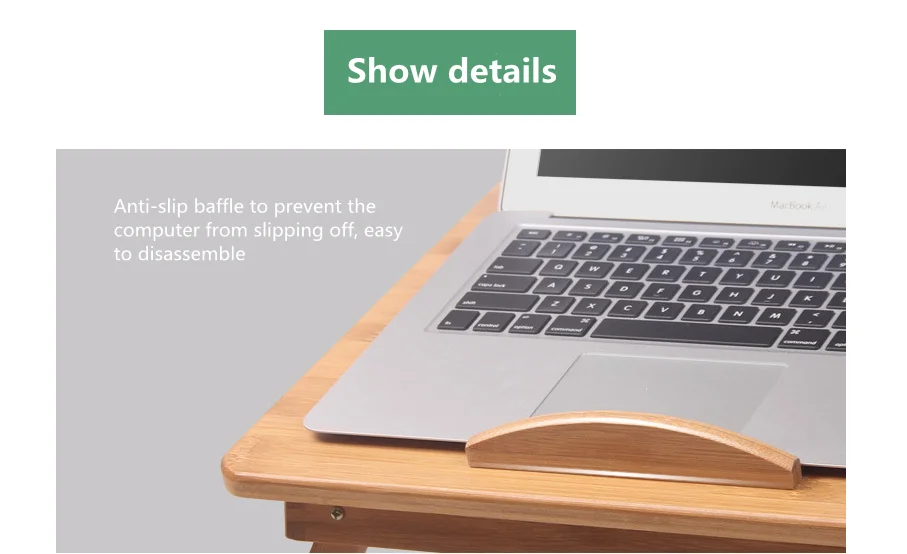 for Folding Multifunction Lapt - Laptop Stand Bamboo recensione e prezzo