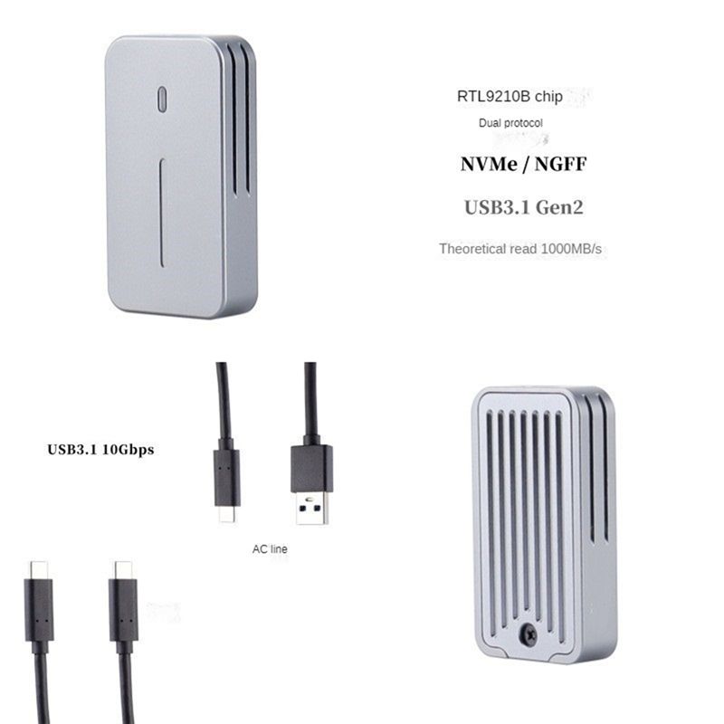 OK M.2 NVMe NGFF SSD Enclosure - Portable Ssd Enclosure recensione e prezzo