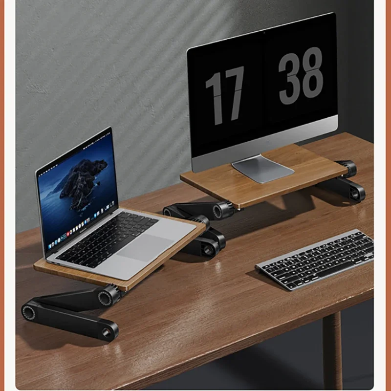 Solid Wood Laptop Height Stand - Laptop Stand Bamboo recensione e prezzo