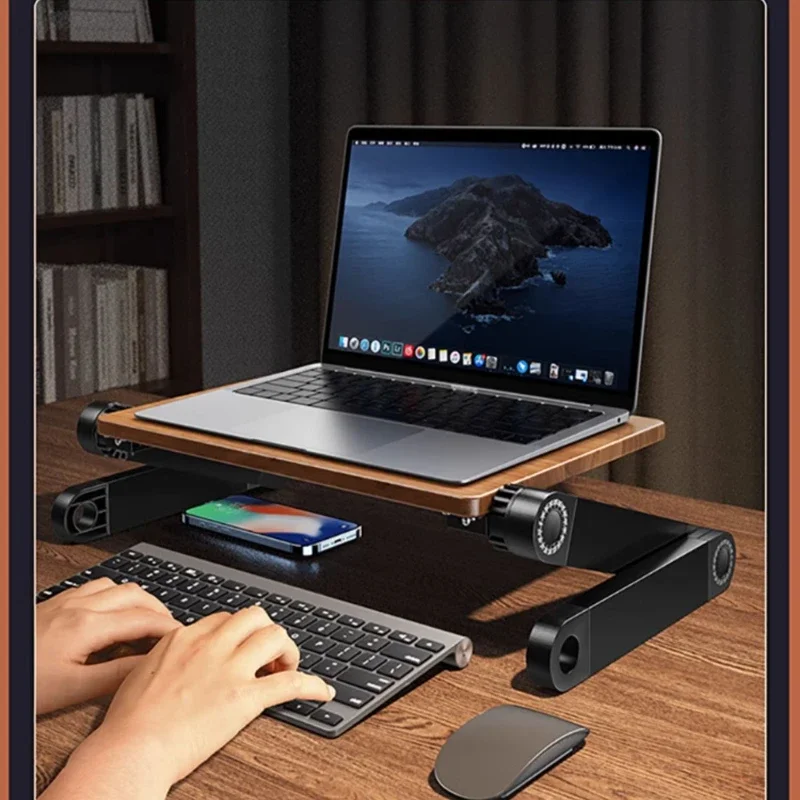 Solid Wood Laptop Height Stand - Laptop Stand Bamboo recensione e prezzo