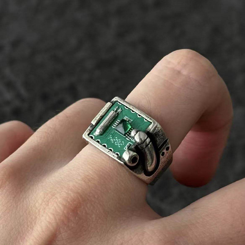 Retro Tech PCB Ring Jewelry Ac - Tech Accessories Industry recensione e prezzo