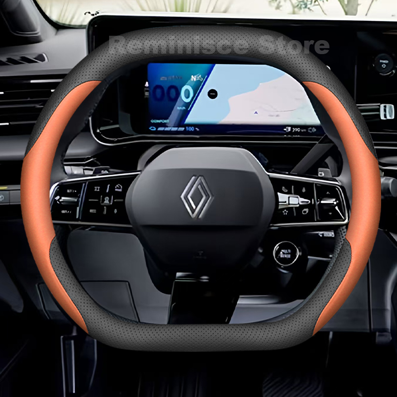 Leather Car Steering Wheel Cov - Tech Accessories Hub recensione e prezzo