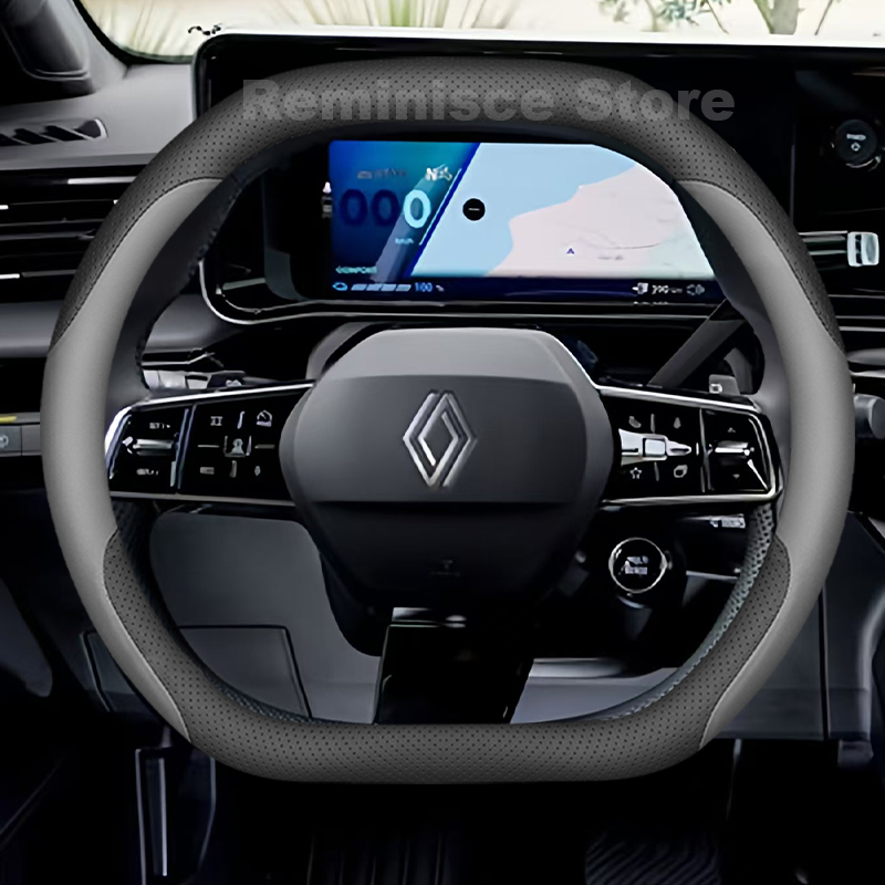 Leather Car Steering Wheel Cov - Tech Accessories Hub recensione e prezzo