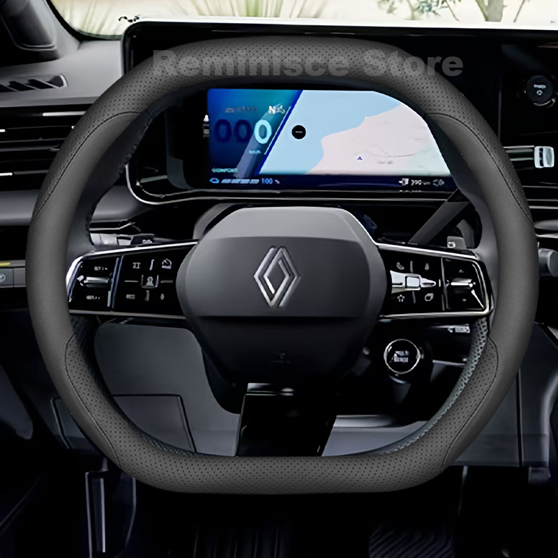 Leather Car Steering Wheel Cov - Tech Accessories Hub recensione e prezzo