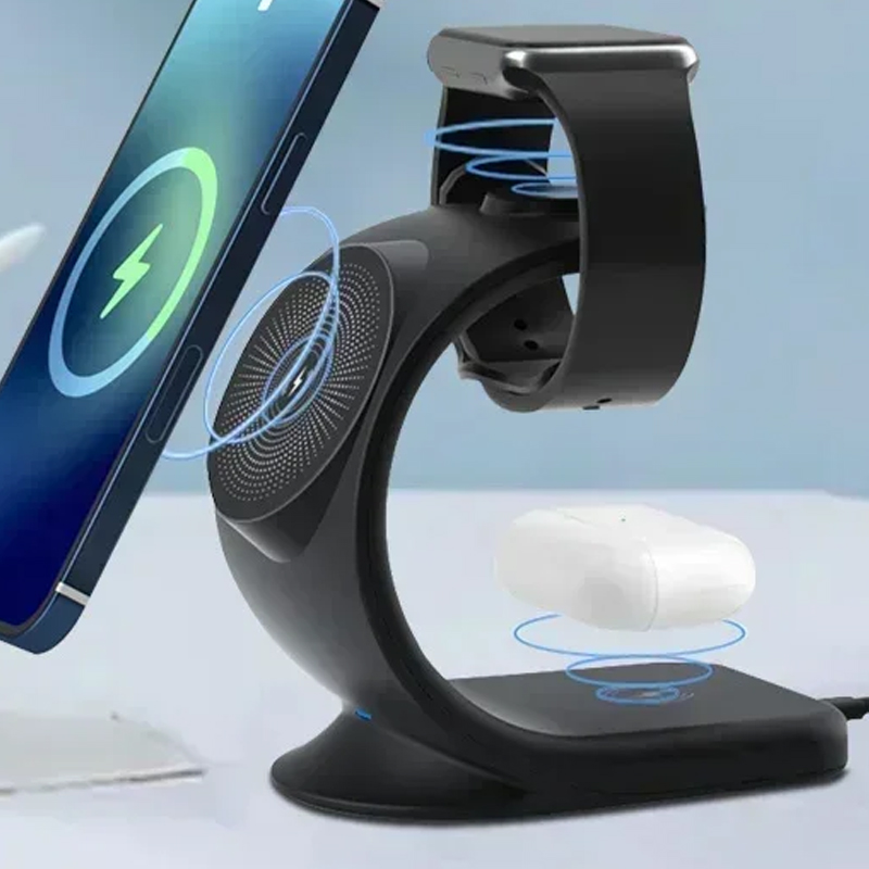 Magnetic Wireless Charger 3 in - Wireless Charger 3 In 1 recensione e prezzo