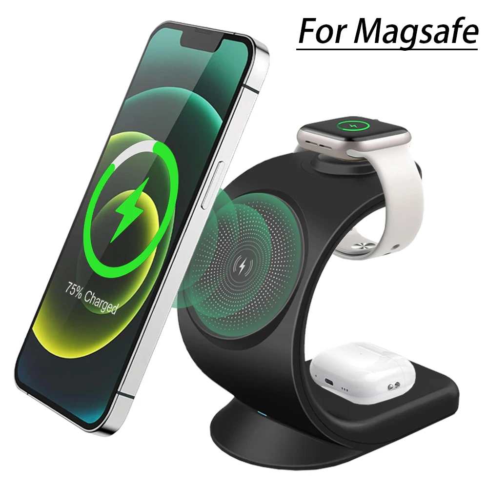 Magnetic Wireless Charger 3 in - Wireless Charger 3 In 1 recensione e prezzo
