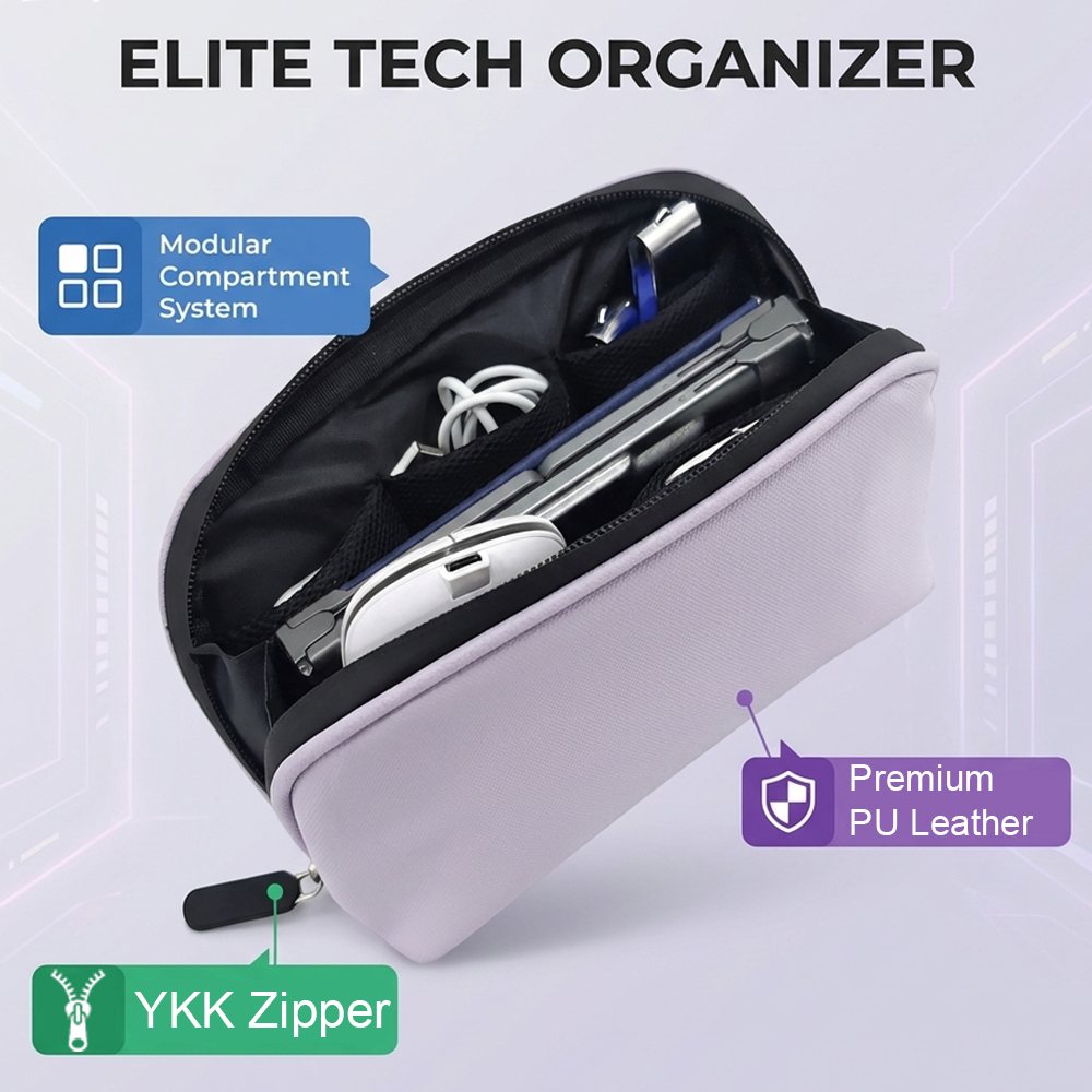 Tech Organizer Bag Portable El - Tech Accessories Travel Organizer Pouch recensione e prezzo