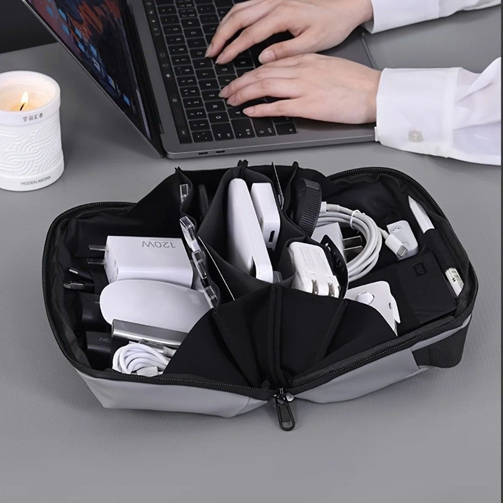 Portable Data Cable Storage Ba - Tech Accessories Travel Organizer Pouch recensione e prezzo