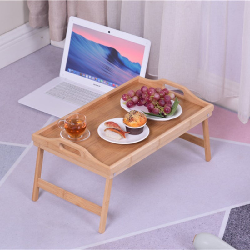 Portable Bamboo Wood Bed Tray  - Laptop Stand Bamboo recensione e prezzo