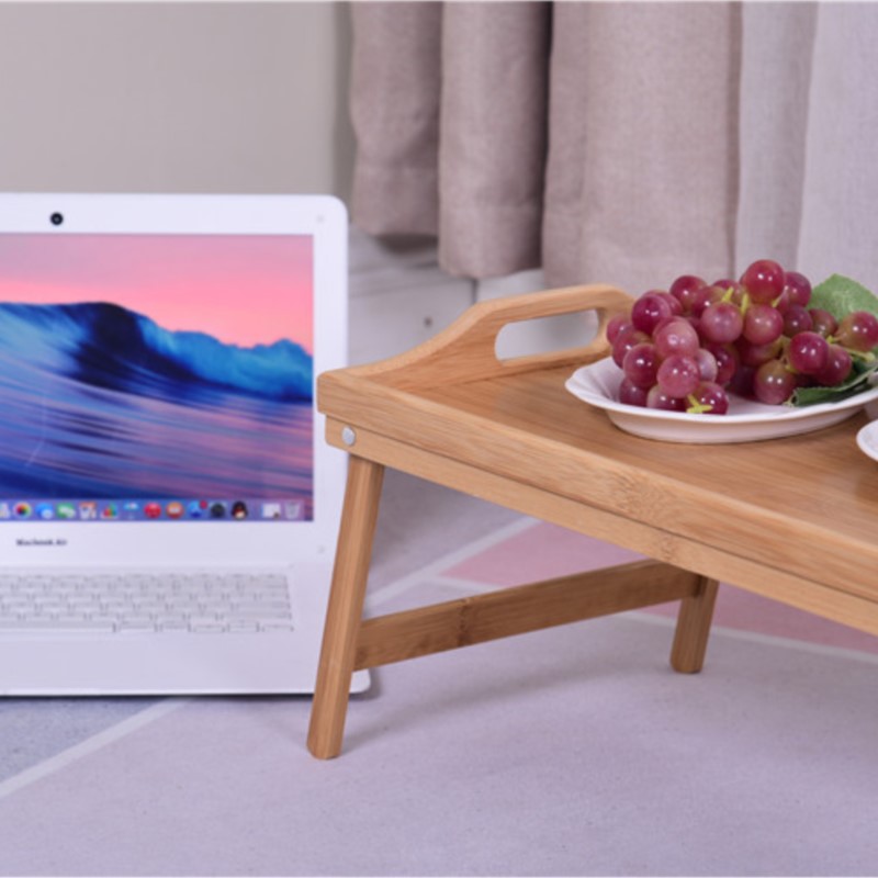 Portable Bamboo Wood Bed Tray  - Laptop Stand Bamboo recensione e prezzo