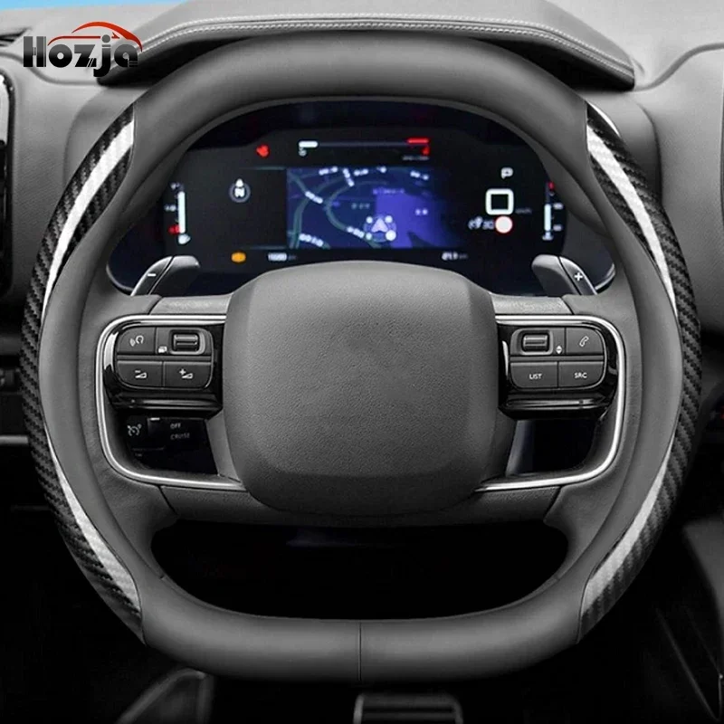 Leather Car Steering Wheel Cov - Tech Accessories Hub recensione e prezzo