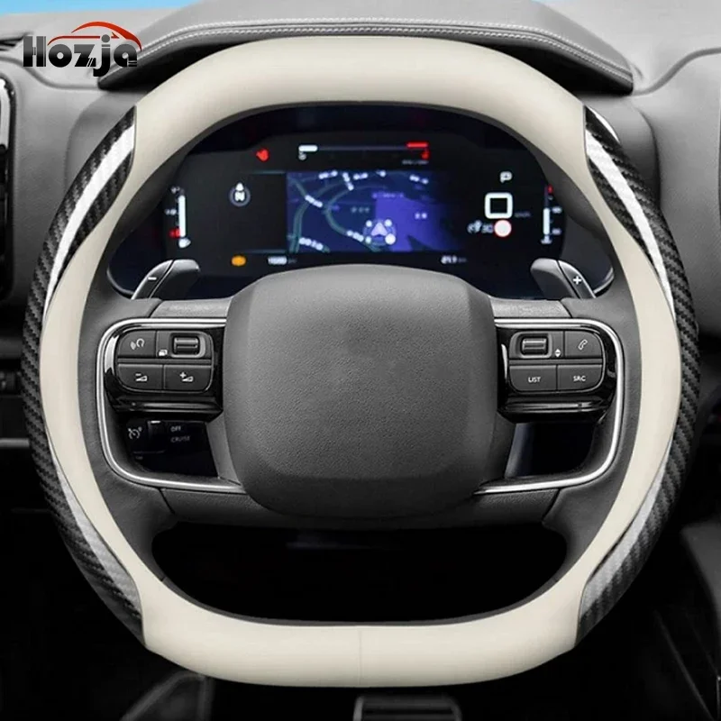 Leather Car Steering Wheel Cov - Tech Accessories Hub recensione e prezzo
