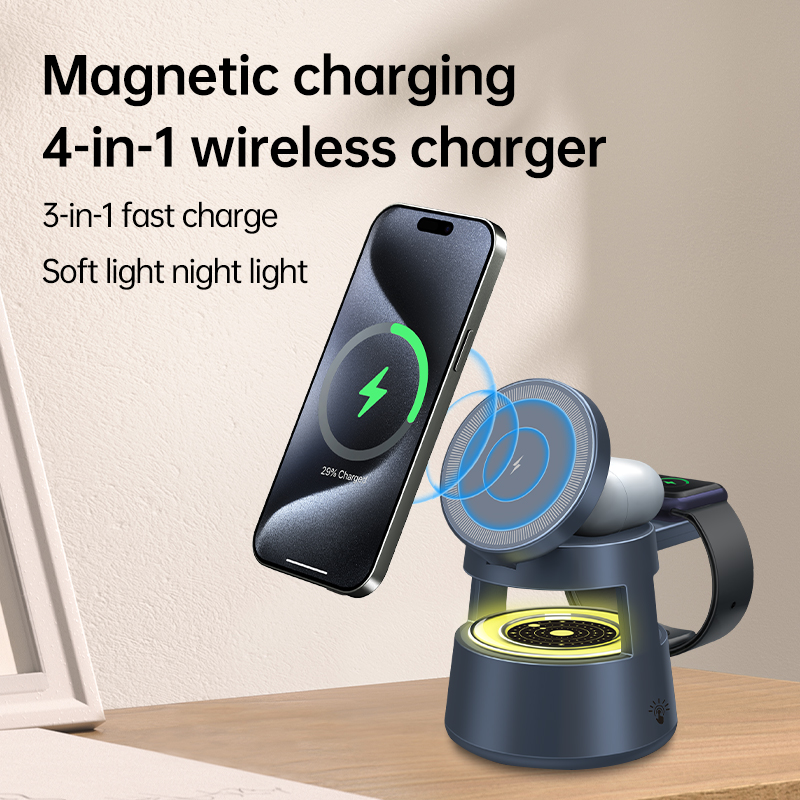 4-in-1 Wireless Charger Statio - Wireless Charger 3 In 1 recensione e prezzo