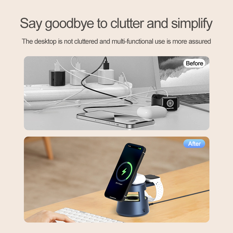 4-in-1 Wireless Charger Statio - Wireless Charger 3 In 1 recensione e prezzo