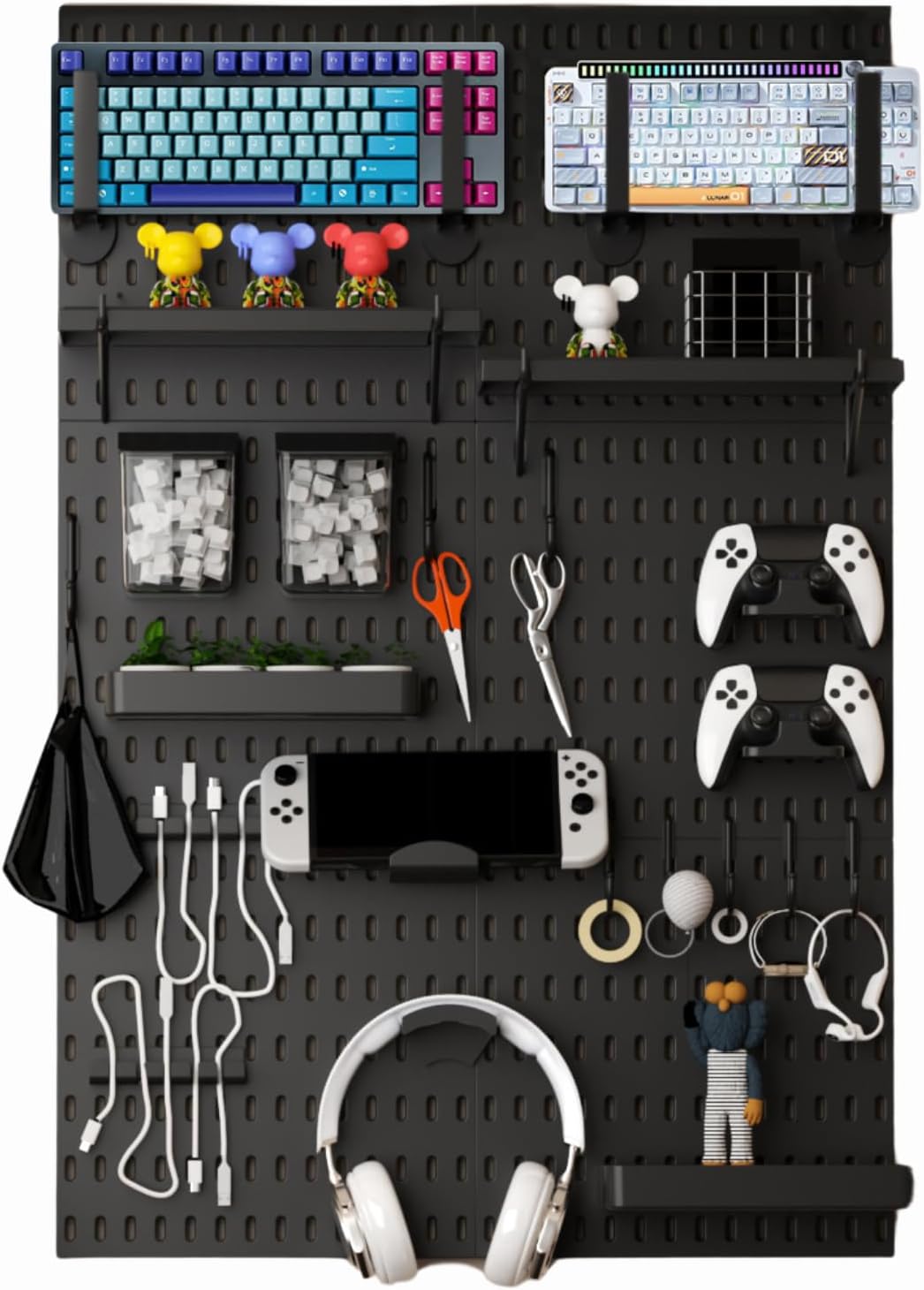 Peg Board Wall Organizer for G - Tech Accessories Images recensione e prezzo