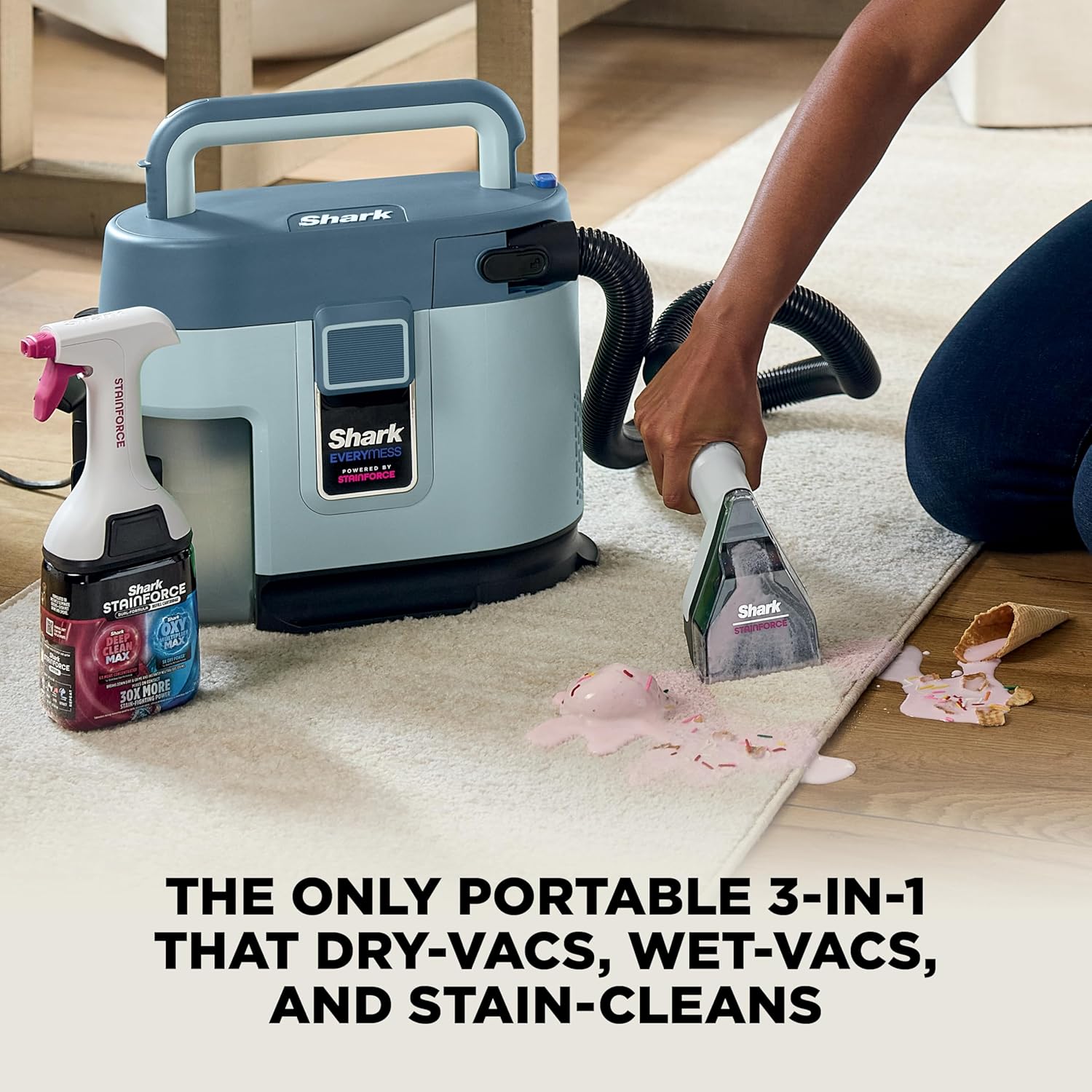 3-in-1 Wet Dry Vacuum with Sta - Tech Accessories Images recensione e prezzo