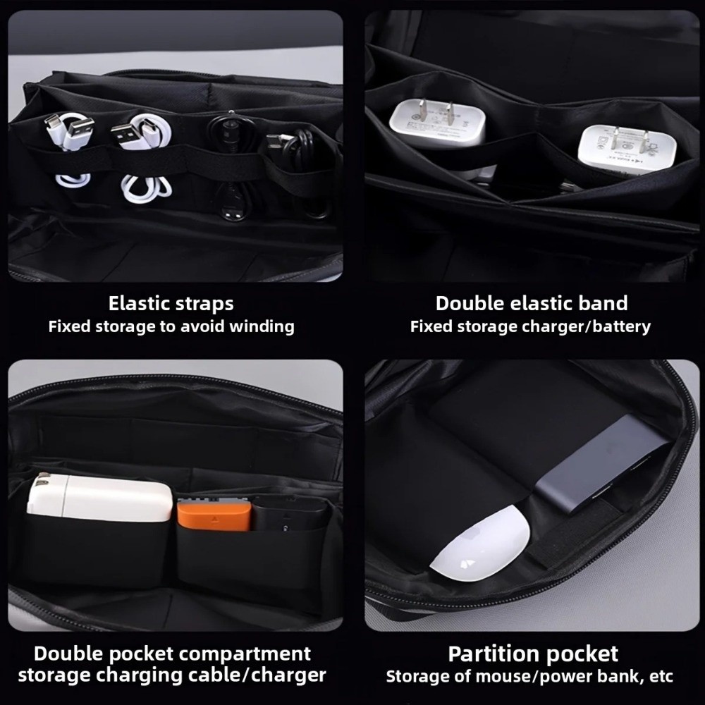 Portable Data Cable Storage Ba - Tech Accessories Travel Organizer Pouch recensione e prezzo