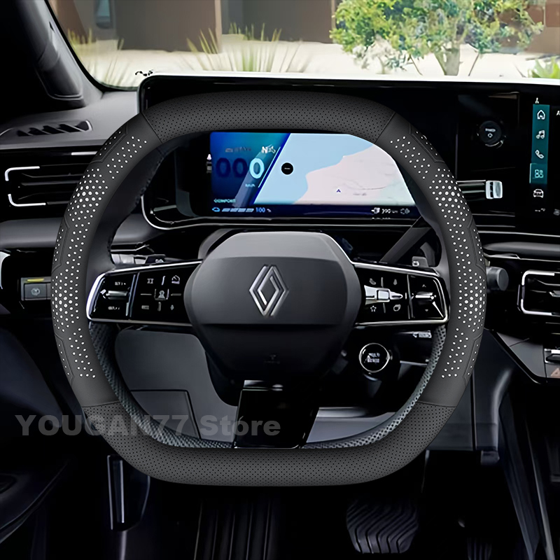 Leather Car Steering Wheel Cov - Tech Accessories Hub recensione e prezzo