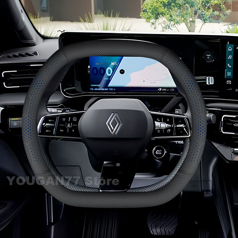 Leather Car Steering Wheel Cov - Tech Accessories Hub recensione e prezzo