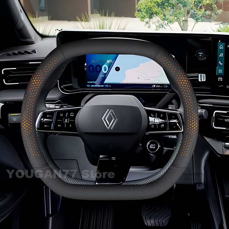 Leather Car Steering Wheel Cov - Tech Accessories Hub recensione e prezzo