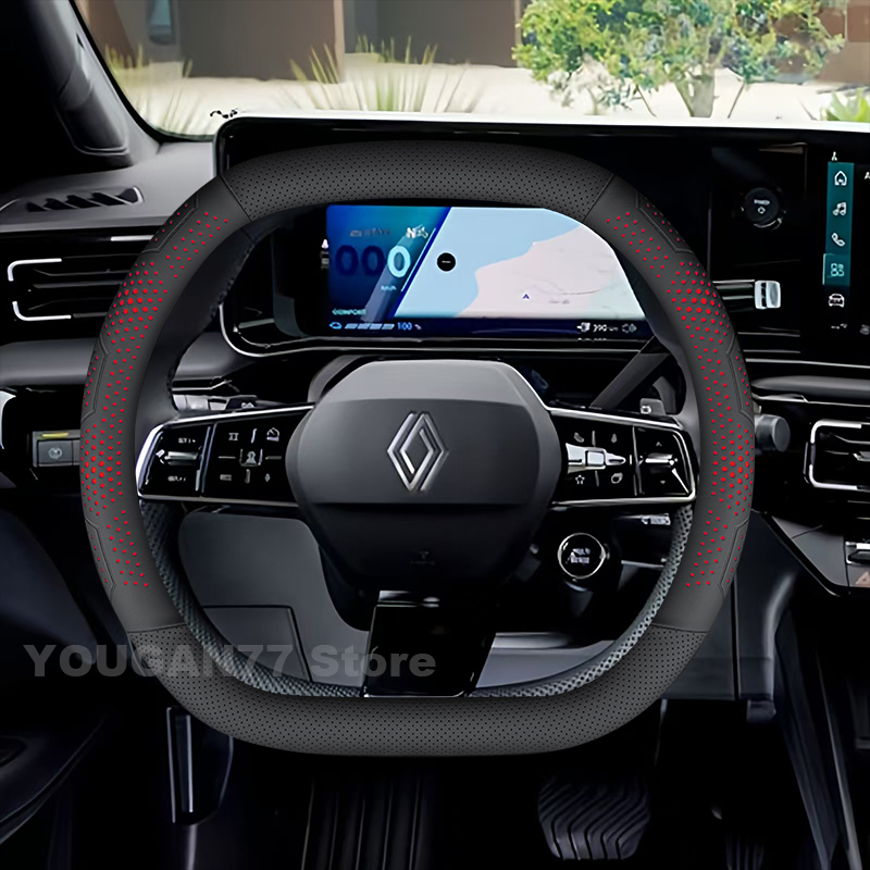 Leather Car Steering Wheel Cov - Tech Accessories Hub recensione e prezzo