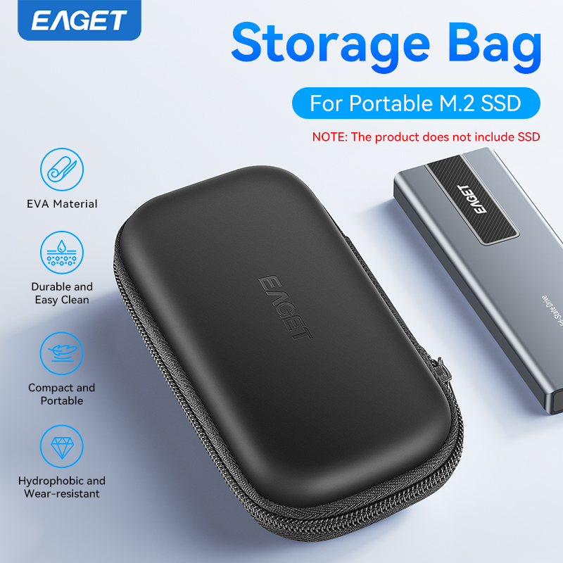Eaget SSD Box Bag Case Portabl - Portable Ssd Enclosure recensione e prezzo