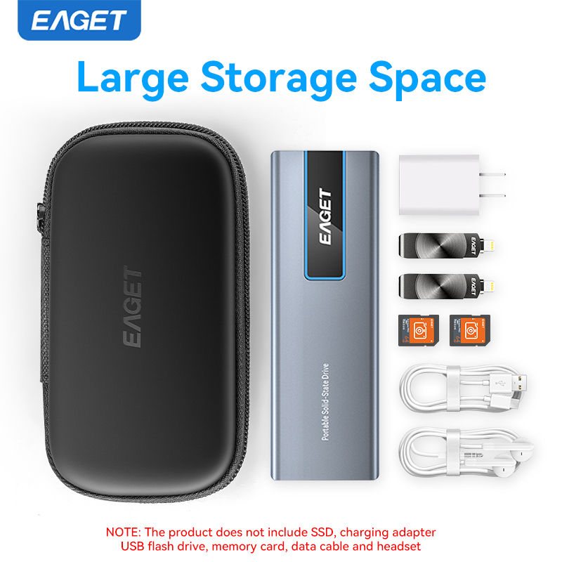 Eaget SSD Box Bag Case Portabl - Portable Ssd Enclosure recensione e prezzo