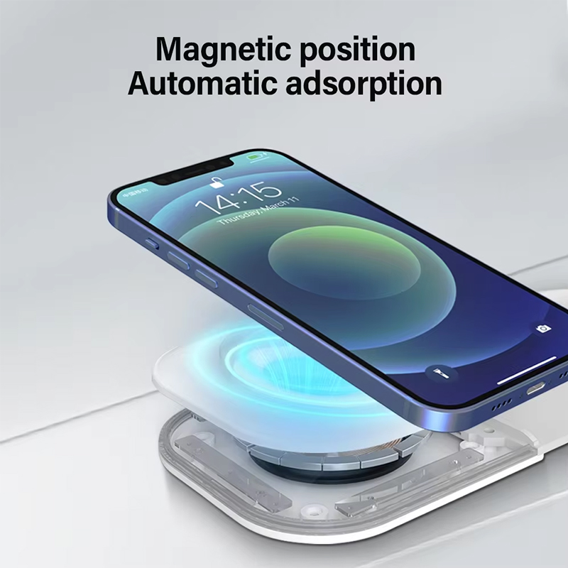 Universal Qi2 Magnetic Foldabl - Wireless Charger 3 In 1 recensione e prezzo