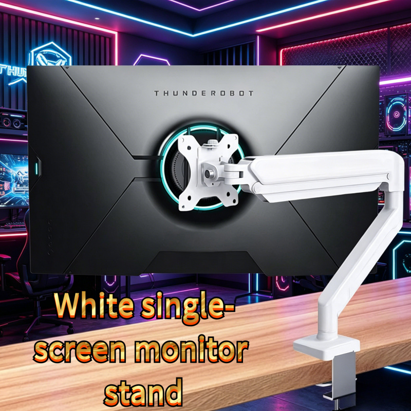 White Single Monitor Mount for - Monitor Arm Single recensione e prezzo