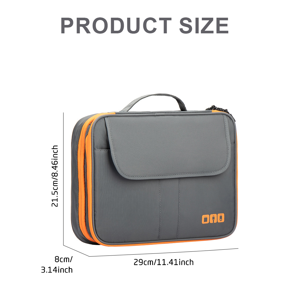 Large Capacity Tech Organizer  - Tech Accessories Travel Organizer Pouch recensione e prezzo