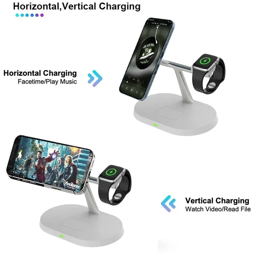 Magnetic Wireless Charger Stan - Wireless Charger 3 In 1 recensione e prezzo