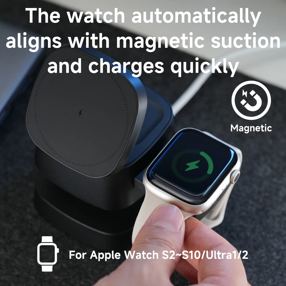 Magnetic 3 in 1 Wireless Charg - Wireless Charger 3 In 1 recensione e prezzo