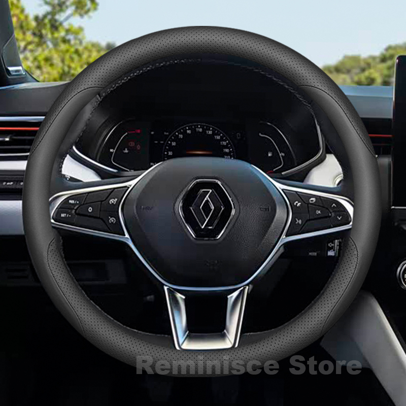 Leather Car Steering Wheel Cov - Tech Accessories Hub recensione e prezzo