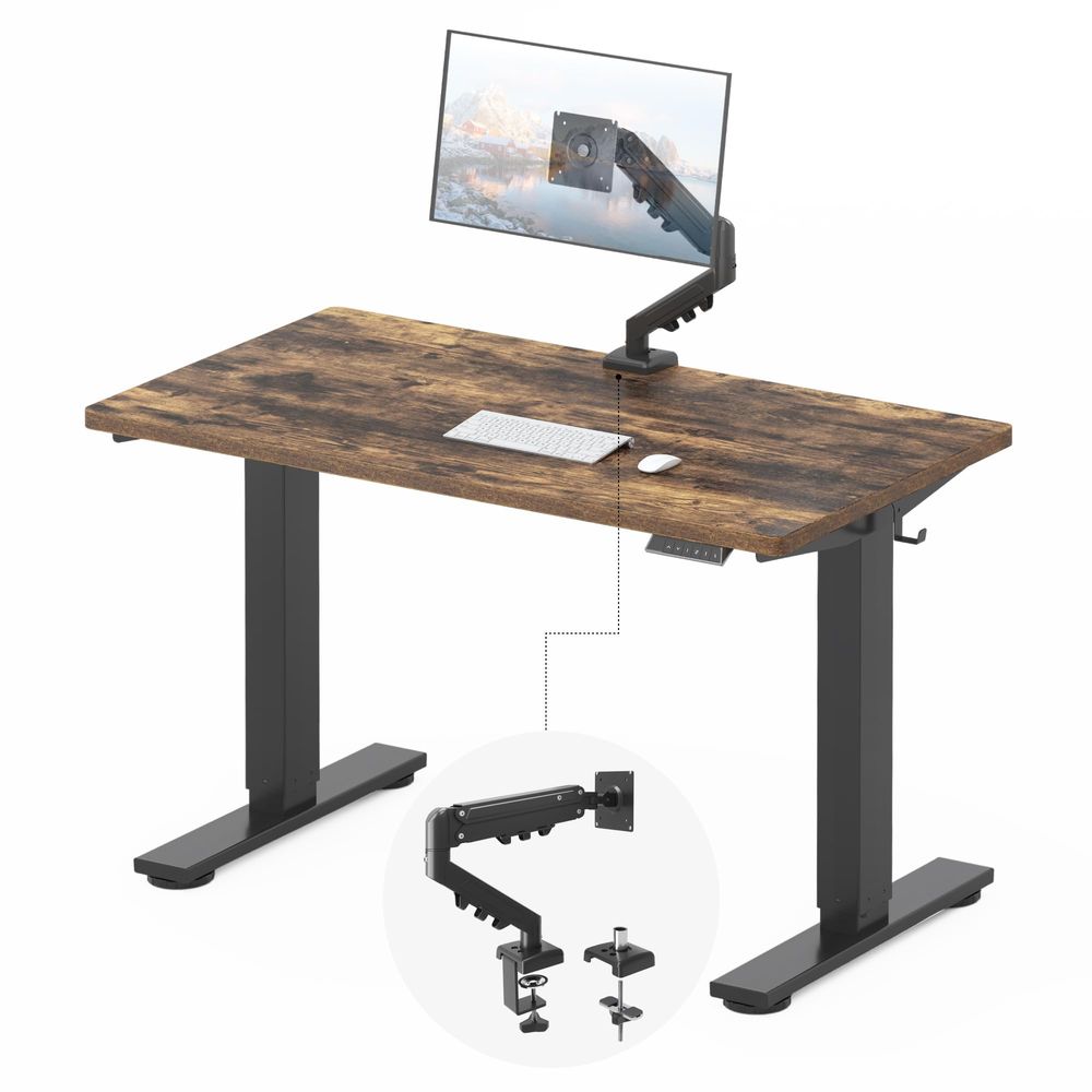 EN2 48x24 Standing Desk with M - Monitor Arm Single recensione e prezzo