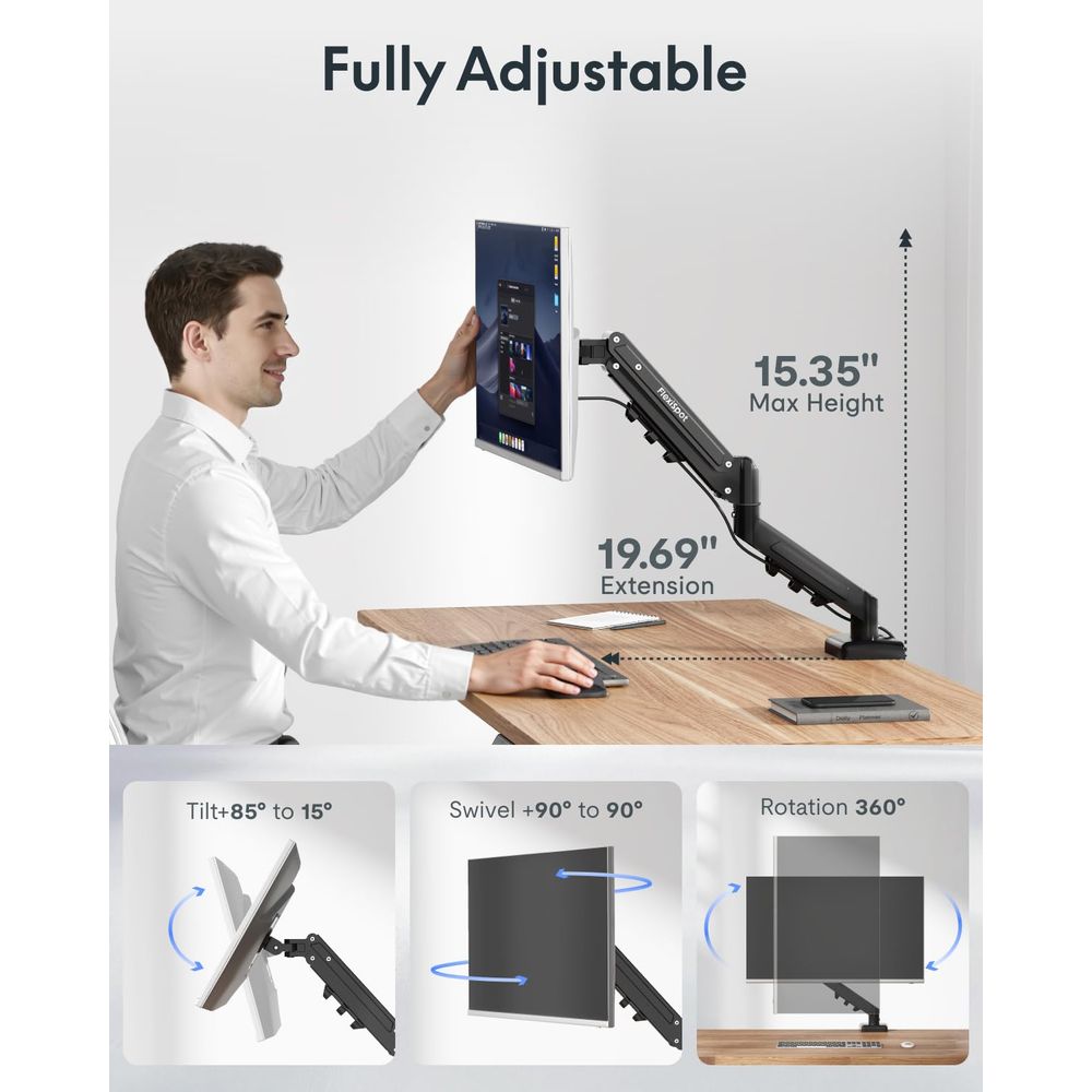 EN2 48x24 Standing Desk with M - Monitor Arm Single recensione e prezzo